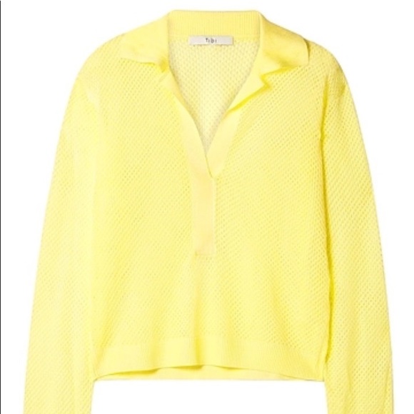 Tibi Yellow Knitted Sweater - Picture 3 of 4